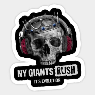 KingRush White Out Sticker